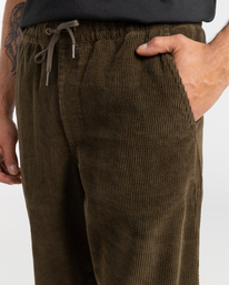 7 Bad Dog - Pantalon en velours c&ocirc;tel&eacute; pour Homme Marron F1PT05BIF2 Billabong