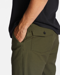 5 Surftrek Plus - Elastische Hose f&uuml;r M&auml;nner Braun F1PT14BIF2 Billabong