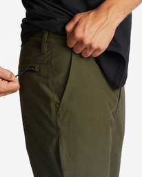 7 Surftrek Plus - Elastische Hose f&uuml;r M&auml;nner Braun F1PT14BIF2 Billabong