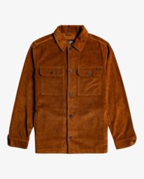 7 Bad Dog - Corduroy shirt voor Heren Brown F1SH21BIF2 Billabong