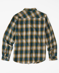 7 Coastline - Camicia in flanella da Uomo Blue F1SH23BIF2 Billabong