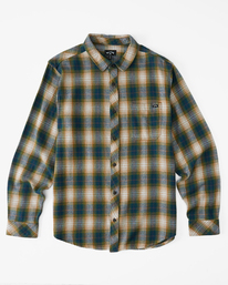 6 Coastline - Camicia in flanella da Uomo Blue F1SH23BIF2 Billabong