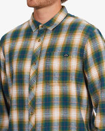 5 Coastline - Camicia in flanella da Uomo Blue F1SH23BIF2 Billabong