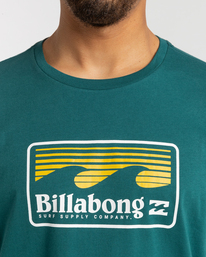 3 Swell - Camiseta para Hombre Verde F1SS06BIF2 Billabong