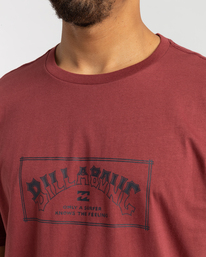 3 Arch - T- Shirt voor Heren Red F1SS07BIF2 Billabong