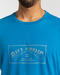 3 Arch - T- Shirt voor Heren Blue F1SS07BIF2 Billabong