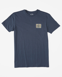 5 Crayon Wave - T- Shirt für Männer Blau F1SS12BIF2 Billabong
