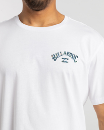 4 Arch Fill - T- Shirt for Men White F1SS23BIF2 Billabong