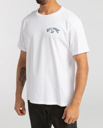 3 Arch Fill - T- Shirt for Men White F1SS23BIF2 Billabong