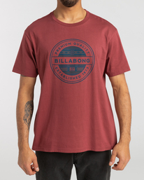 0 Rotor Fill - T- Shirt für Männer Rot F1SS29BIF2 Billabong