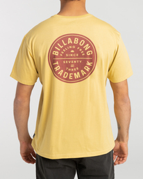 2 Stamp - T- Shirt voor Heren Yellow F1SS39BIF2 Billabong