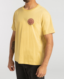 4 Stamp - T- Shirt voor Heren Yellow F1SS39BIF2 Billabong
