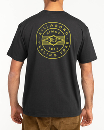 3 Stamp - T- Shirt voor Heren Black F1SS39BIF2 Billabong