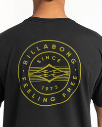 4 Stamp - T- Shirt voor Heren Black F1SS39BIF2 Billabong