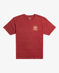 5 Feeling Free - T- Shirt voor Heren Red F1SS46BIF2 Billabong