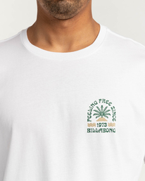 2 Feeling Free - T- Shirt for Men White F1SS46BIF2 Billabong