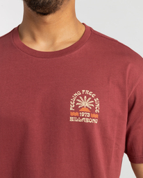 4 Feeling Free - T- Shirt voor Heren Red F1SS46BIF2 Billabong