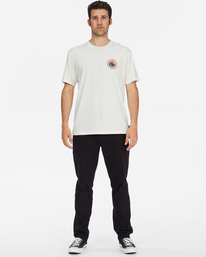 2 Rockies - Camiseta para Hombre Blanco F1SS54BIF2 Billabong