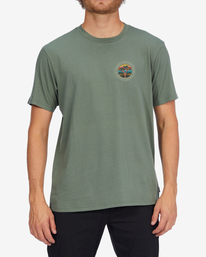 1 Rockies - Camiseta para Hombre Verde F1SS54BIF2 Billabong