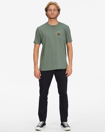 2 Rockies - Camiseta para Hombre Verde F1SS54BIF2 Billabong