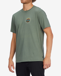 6 Rockies - Camiseta para Hombre Verde F1SS54BIF2 Billabong