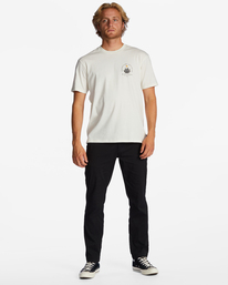 2 Agave - T-shirt pour Homme Blanc F1SS61BIF2 Billabong