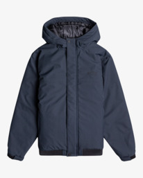 0 All Days - Hooded Waterproof Jacket for Boys 8 - 14 Black F2JK22BIF2 Billabong