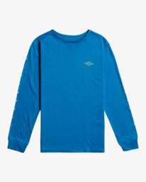 0 Unity - Long Sleeve T- Shirt for Boys 8 - 14 Blue F2LS05BIF2 Billabong
