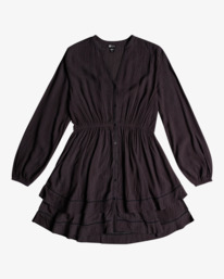 4 Black Bird - Mini-Hemdkleid für Frauen  F3DR18BIF2 Billabong