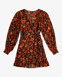 7 In My Heart - Mini- Wickelkleid für Frauen Schwarz F3DR25BIF2 Billabong