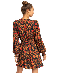 5 In My Heart - Mini- Wickelkleid für Frauen Schwarz F3DR25BIF2 Billabong