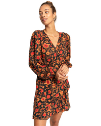 1 In My Heart - Mini- Wickelkleid für Frauen Schwarz F3DR25BIF2 Billabong
