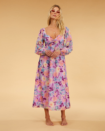 1 Salty Blonde Paradise Love - Midikleid f&uuml;r Frauen Violett F3DR31BIF2 Billabong