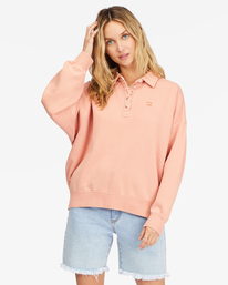 0 Lost Time - Sweatshirt for Women Pink F3FL20BIF2 Billabong