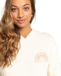 2 Sun Lovers - Sweat à capuche pour Femme Marron F3HO13BIF2 Billabong