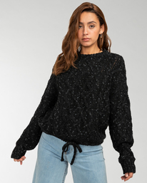 0 Winter Garden - Kürzerer Pullover für Frauen  F3JP05BIF2 Billabong