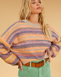 4 Under The Influence - Trui voor Dames Purple F3JP15BIF2 Billabong