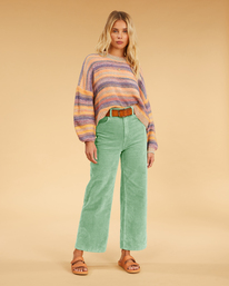 1 Under The Influence - Trui voor Dames Purple F3JP15BIF2 Billabong