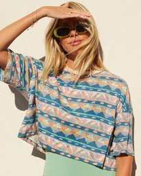 0 Still Salty - T-Shirt voor Dames Brown F3KT10BIF2 Billabong