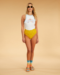 0 Salty Blonde High Route - Camiseta sin mangas para Mujer Marron F3KT11BIF2 Billabong