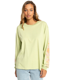 0 Heartbreaker - Camiseta de Manga Larga para Mujer Verde F3LS15BIF2 Billabong