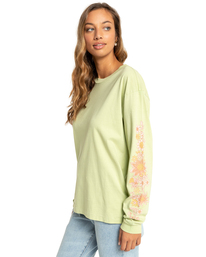 1 Heartbreaker - Camiseta de Manga Larga para Mujer Verde F3LS15BIF2 Billabong