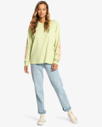 2 Heartbreaker - Camiseta de Manga Larga para Mujer Verde F3LS15BIF2 Billabong