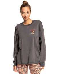 0 Tiger Night - Long Sleeve T-Shirt for Women  F3LS17BIF2 Billabong