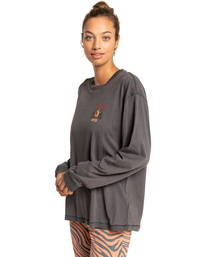 1 Tiger Night - Long Sleeve T-Shirt for Women  F3LS17BIF2 Billabong
