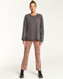 2 Tiger Night - Long Sleeve T-Shirt for Women  F3LS17BIF2 Billabong