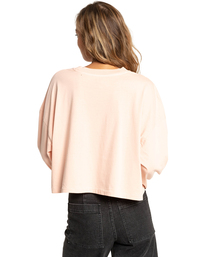 4 Lovers Of The Sun - Cropped Long Sleeve T-Shirt for Women Pink F3LS18BIF2 Billabong