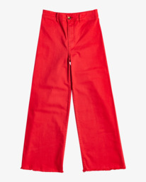 6 Free Fall - Pantalón de pata ancha para Mujer Rojo F3PT03BIF2 Billabong
