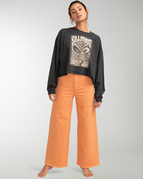 1 Free Fall - Pantalón de pata ancha para Mujer Multi F3PT03BIF2 Billabong