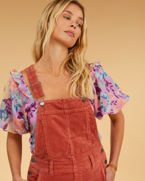 4 Salty Blonde One Of A Kind - Dungarees for Women Brown F3PT07BIF2 Billabong